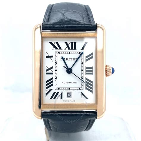 cartier tank watch price list|pre owned cartier tank solo.